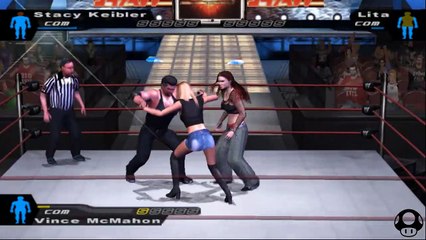 Here Comes the Pain Stacy Keibler vs Lita vs Vince McMahon