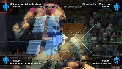 Here Comes the Pain Stacy Keibler vs Randy Orton vs Brock Lesnar vs Victoria