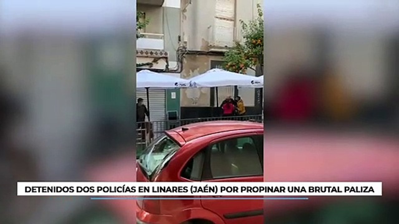 Detenidos dos policías en Linares (Jaén) por propinar una brutal paliza