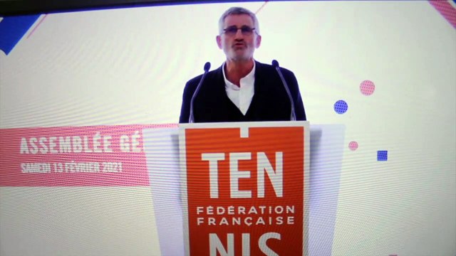 FFT - Gilles Moretton élu président de la FFT : L'objectif, c'est de rassembler la famille du tennis, une famille qui était divisée...