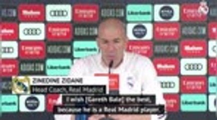 Zidane wishes Bale all the best during turbulent Tottenham loan