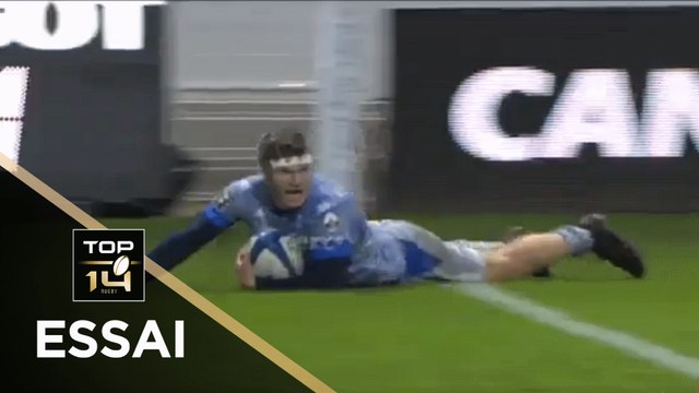 TOP 14 - Essai de Bastien GUILLEMIN (CO) - Castres - Montpellier - J16 - Saison 2020/2021