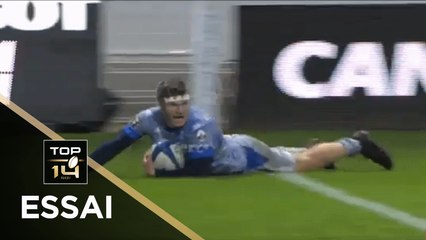 TOP 14 - Essai de Bastien GUILLEMIN (CO) - Castres - Montpellier  - J16 - Saison 2020/2021