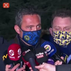 Ali Koç: "Son 11 maçta 9 galibiyet var! Doğru yoldayız"