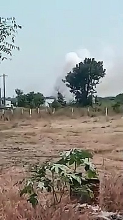 देखिए पटाखा फैक्ट्री में विस्फोट की वीडियो आई स...