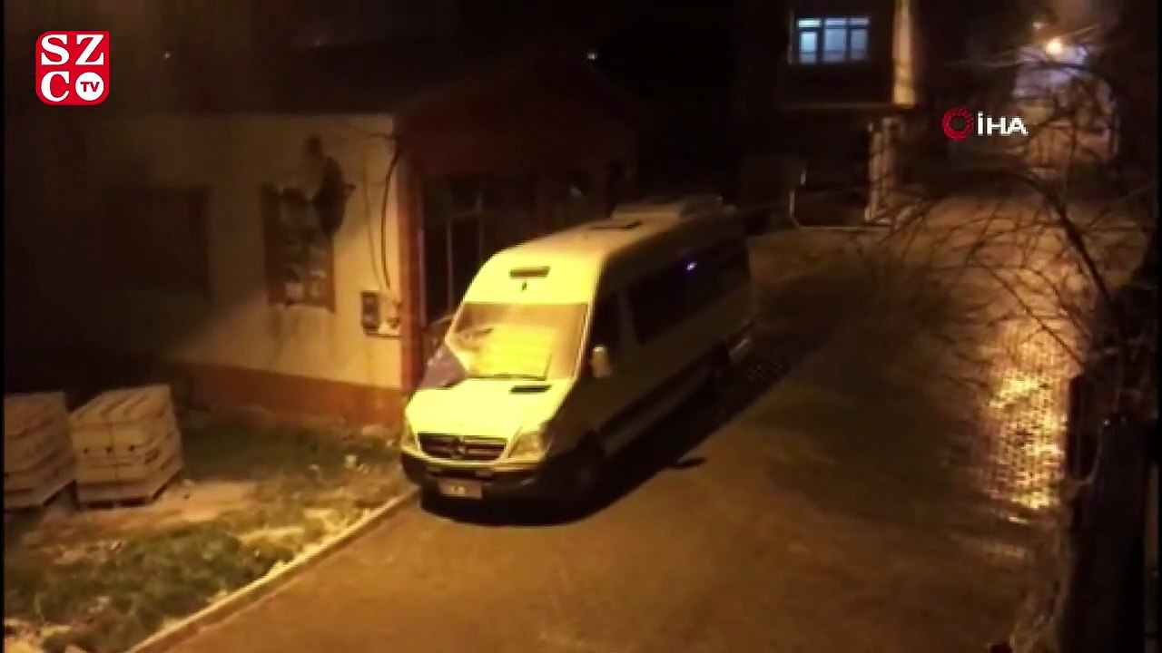 Silivri’nin köylerinde kar yağışı başladı