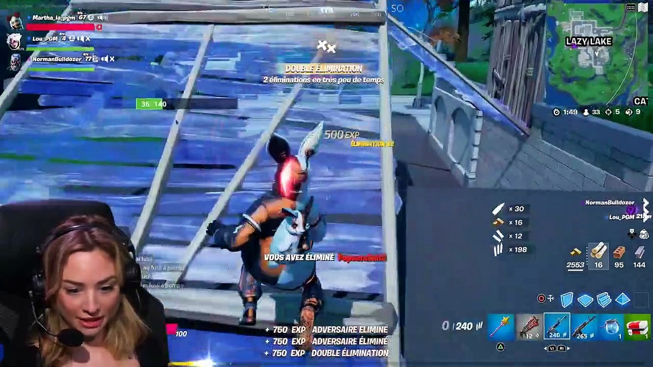 FORTNITE EN FAMILLE (Norman, Martha et Lou)