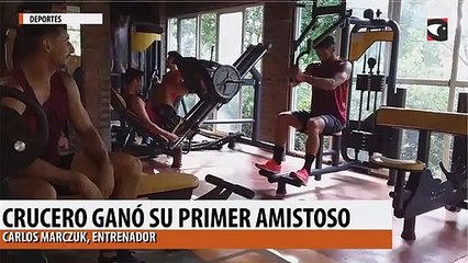 Crucero ganó su primer amistoso