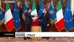 Outgoing PM Conte hands over to new Italian PM Mario Draghi