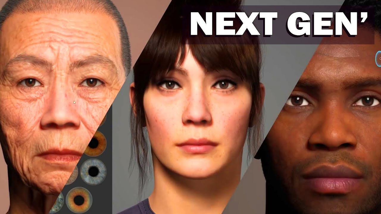 METAHUMANS : LES GRAPHISMES NEXT GEN DE L'UNREAL ENGINE 5