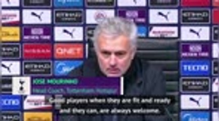 Video herunterladen: If Bale and Alli are fit for Spurs they will play - Mourinho