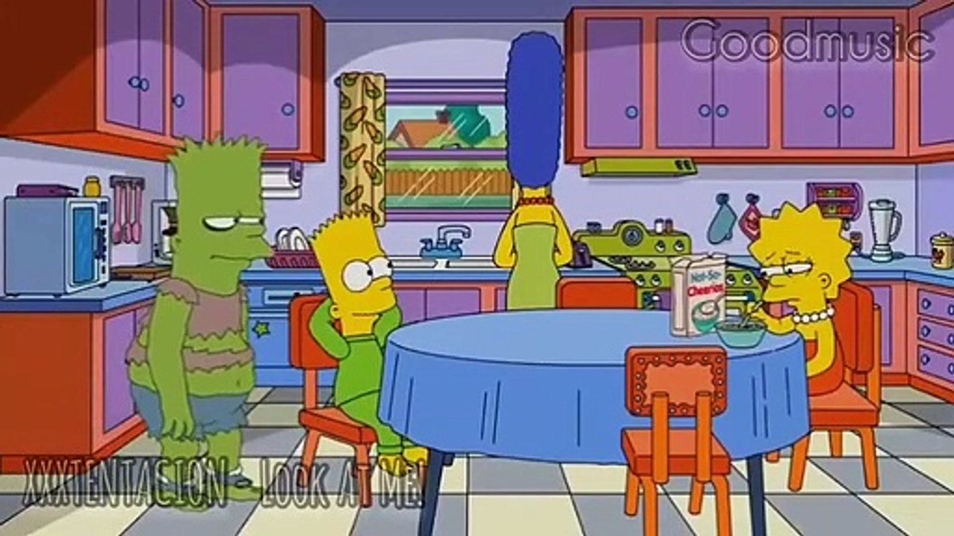 XXXTENTACION - Look At Me! ( Bart Simpson )HD