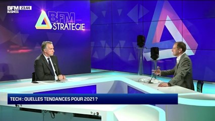 BFM Stratégie (Cours n°126): Quelles tendances en 2021 pour la Tech ? - 13/02