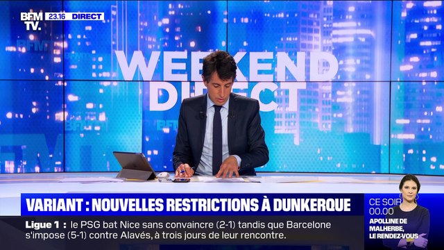 Variants ; nouvelles restrictions à Dunkerque - 13/02