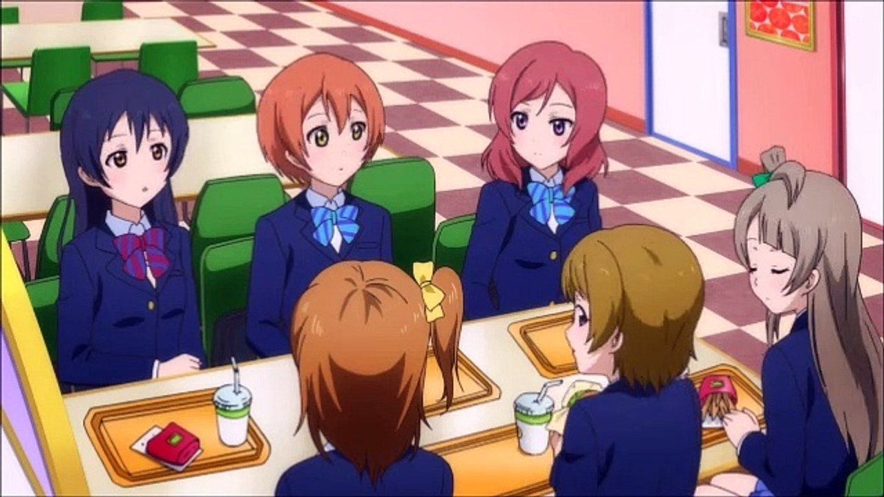 Love Live! - Nico eats fries