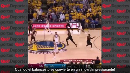 Cuando el baloncesto se convierte en un show ¡Impresionante!