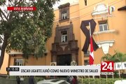 Palacio de Gobierno: Óscar Ugarte juró como  nuevo ministro de Salud