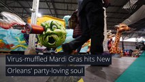 Virus-muffled Mardi Gras hits New Orleans' party-loving soul, and other top stories in health from February 14, 2021.