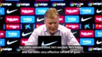 Messi at his best vital for Barca winning trophies - Koeman