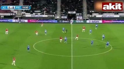 Akıllara durgunluk verdi! Falso alan top çizgiden döndü