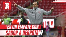 Profe Cruz sobre el empate ante Chivas: 'Nos sabe a derrota'