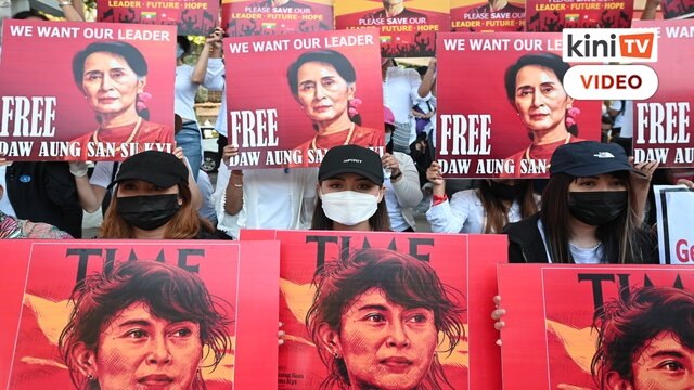 Myanmar army suspends laws limiting forces, hunts protest backers