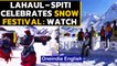 Snow festival in Lahaul-Spiti, tourists and locals rejoice| Oneindia News