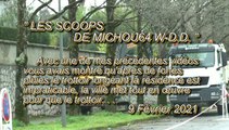 LES SCOOPS DE MICHOU64 W-D.D. - 9 FÉVRIER 2021 - PAU - DÉBUT DES TRAVAUX DE RÉNOVATION D'UN TROTTOIR DE L'AVENUE DU STADE NAUTIQUE