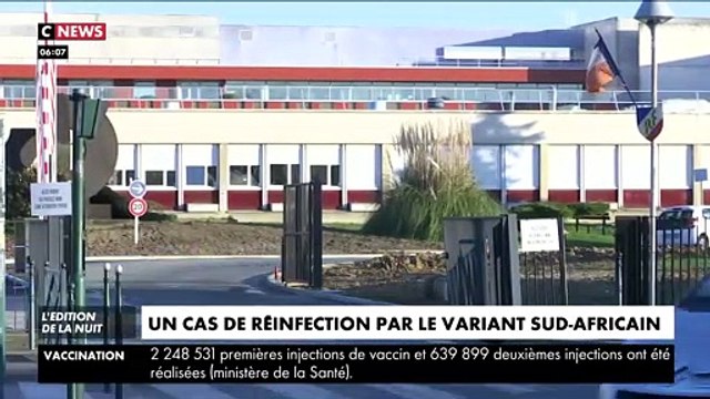 Coronavirus - L'homme qui a été réinfecté pour la première fois par un variant sud-africain, à Colombes près de Paris, est dans un état grave