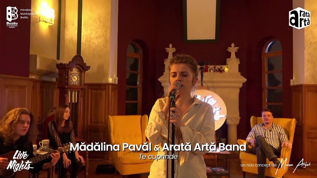 Mădălina Pavăl & Arată Artă Band - Te cuprinde @ Live Nights | Centrul Cultural Alexandru Marghiloman | Buzău | 6 noiembrie 2021