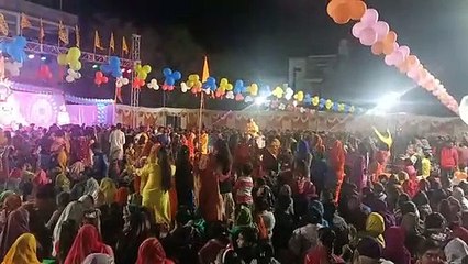 शुजालपुर में निकली श्याम निशान यात्रा, भजनों पर झूमे भक्त