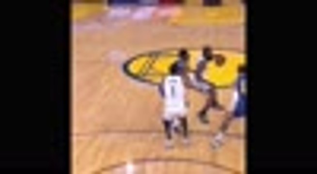 Harden goes behind-the-back for Brown assist