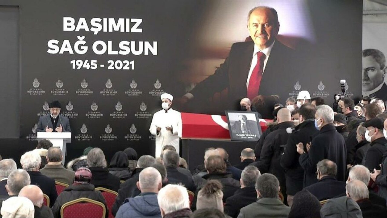 Eski İBB Başkanı Kadir Topbaş son yolculuğuna uğurlandı