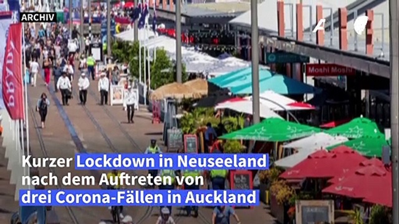 Neuseeland: Ardern ordnet kurzen Lockdown in Auckland an