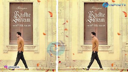 Radhe Shyam Teaser to be released on Valentine’s Day confirms Prabhas