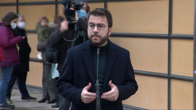 Aragonès (ERC) pide llenar las urnas con determinación y libertad