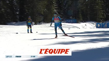 Jacquelin, champion du monde de poursuite - Biathlon - Mondiaux (H) (L'Équipe)