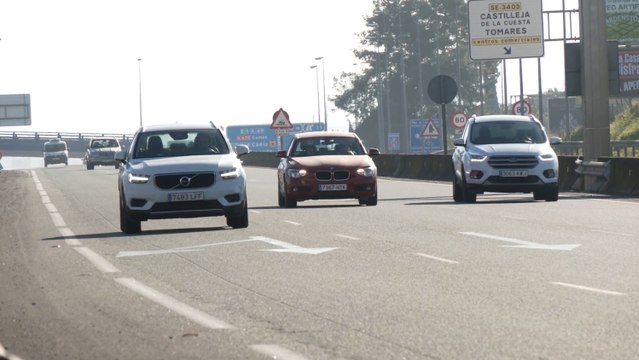 Así estaba el tráfico en Sevilla el primer día sin restricciones