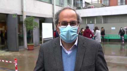 Torra reclama votar "masivamente"