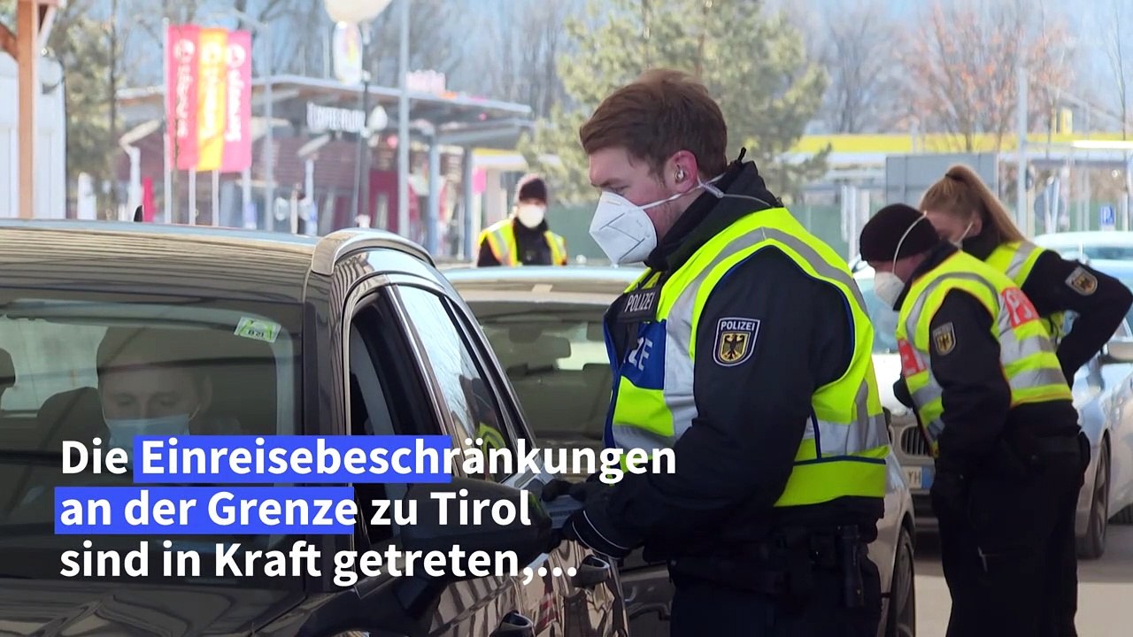 Strenge Einreisebeschränkungen an Tiroler Grenze