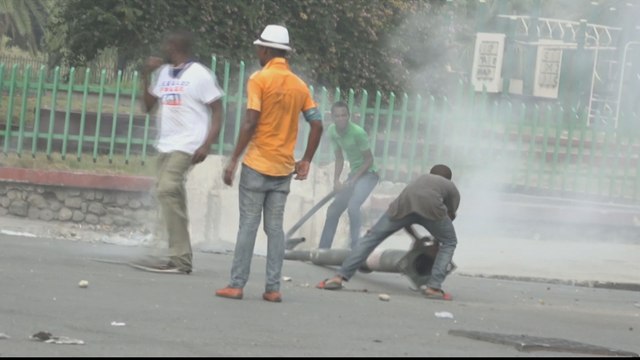 Haiti protesters call for president to resign