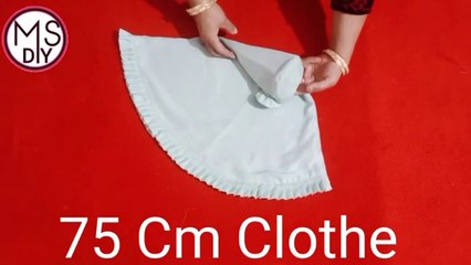 Baby Ehram baby hijab cutting and stitching