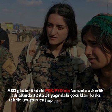 PYD/PKK, ailelerinden koparıp zorla asker yaptı! 2 bin çocuk canlı kalkan