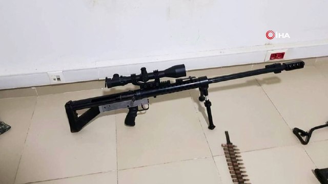 MSB: 'İnsanlık düşmanı terör örgütü PKK’nın, sivil vatandaşlarımızı canice şehit ettiği Gara’daki mağarada teröristlere ait pek çok silah ve mühimmat ele geçirildi.'