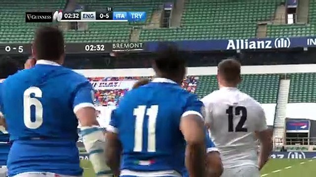 England v Italy - HIGHLIGHTS 8 Tries Scored In High Scoring Match 2021 Guinness Six Natio