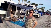 DIY Class B Camper Van Build  Van Tour 2000 Dodge Ram Van Living In A Van RV Van Life VanLife