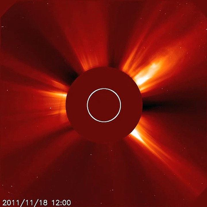 Quintuple CME burst from Sun