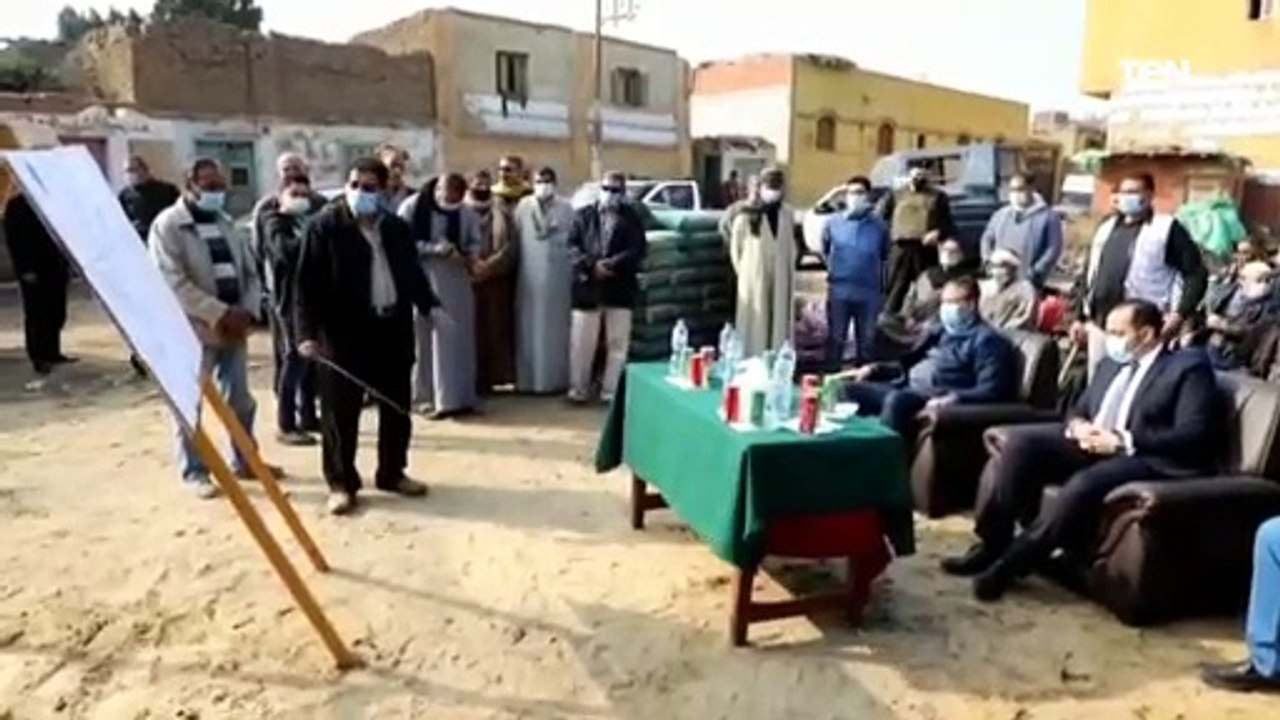 محافظ المنوفية يتفقد نسب التنفيذ والأعمال الإنشائية لعدد من المشروعات الصرف الصحي بأشمون