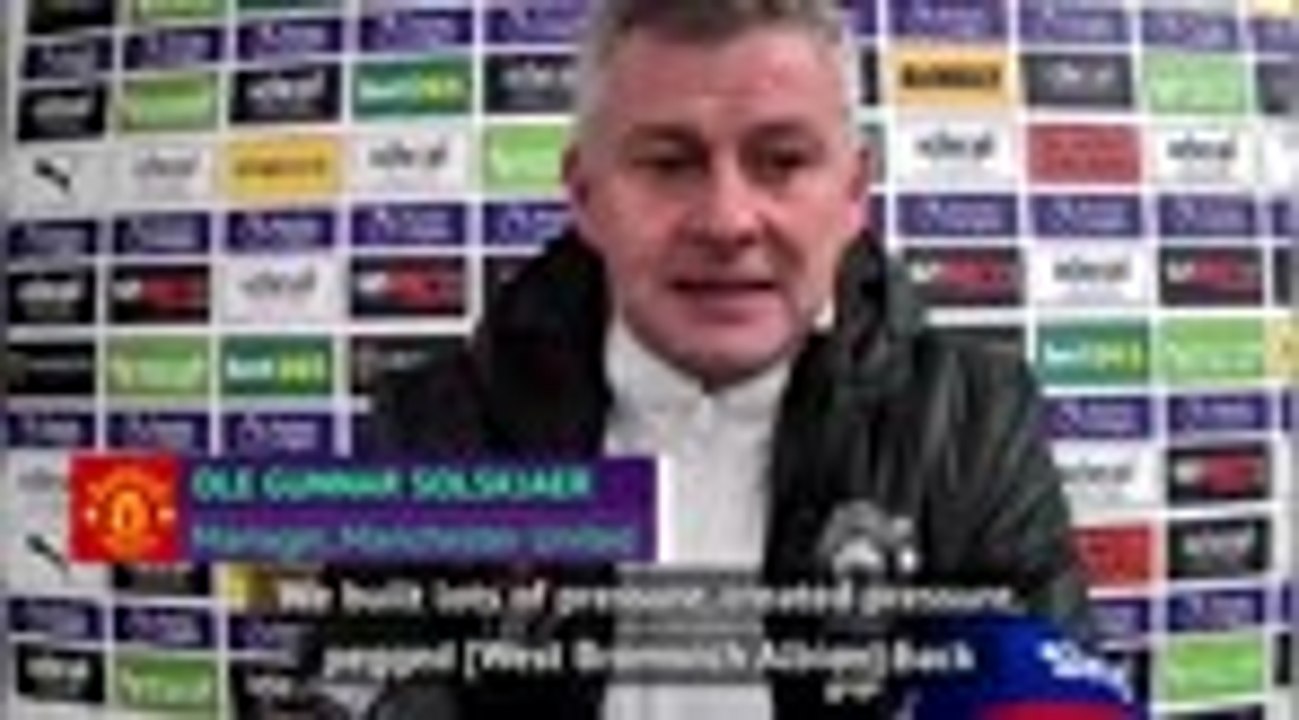 United didn't do enough to win - Solskjaer after lacklustre draw