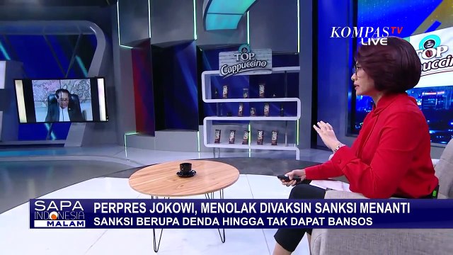 Perpres Jokowi, Menolak Divaksin Corona Sanksi Menanti